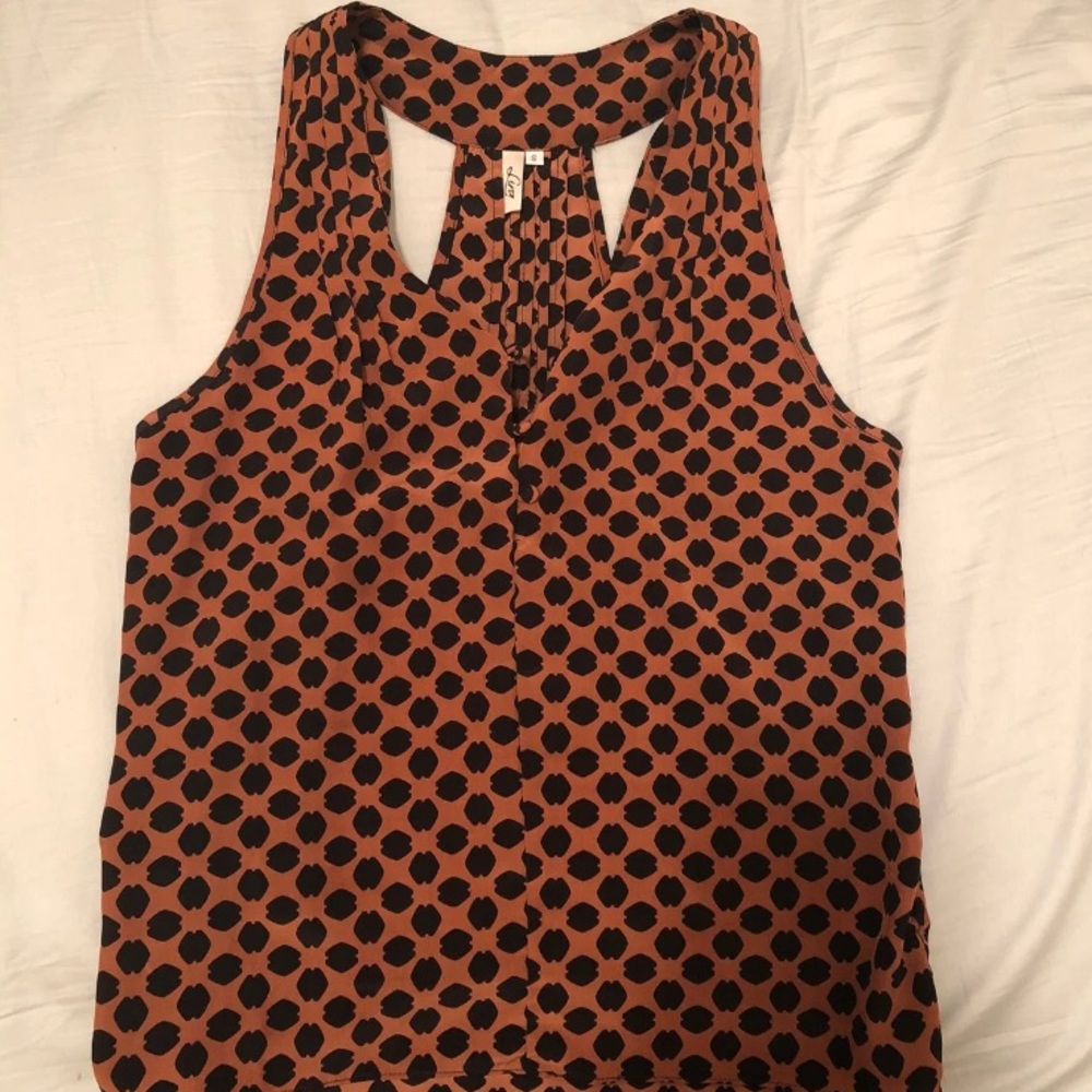 Polka dot blouse